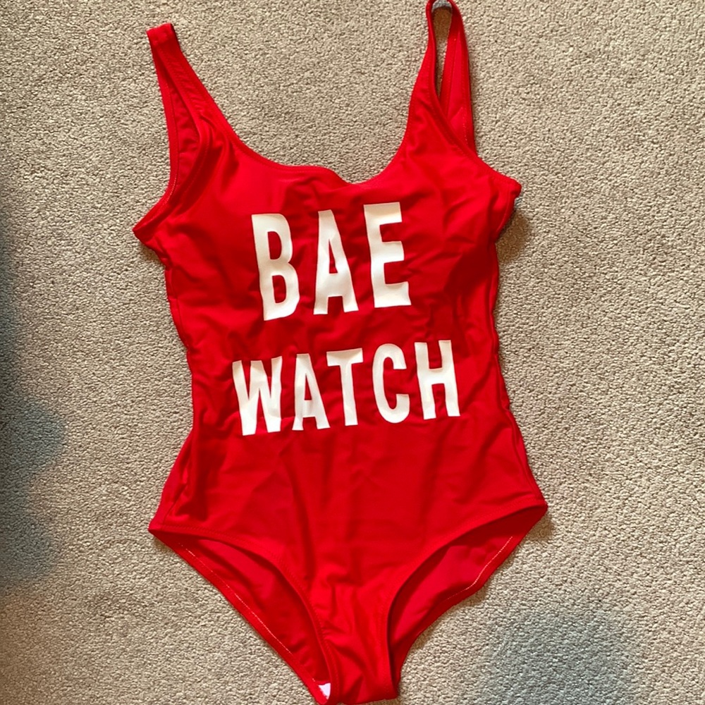 Bae Watch One Piece Swim Suit